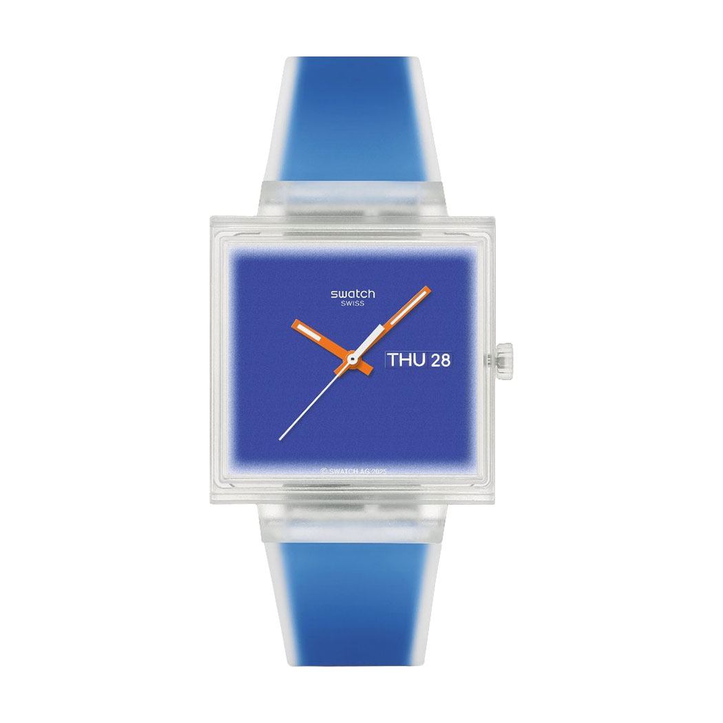 снимка на часовник Часовник Swatch What If... See Thru Black? SO38K701