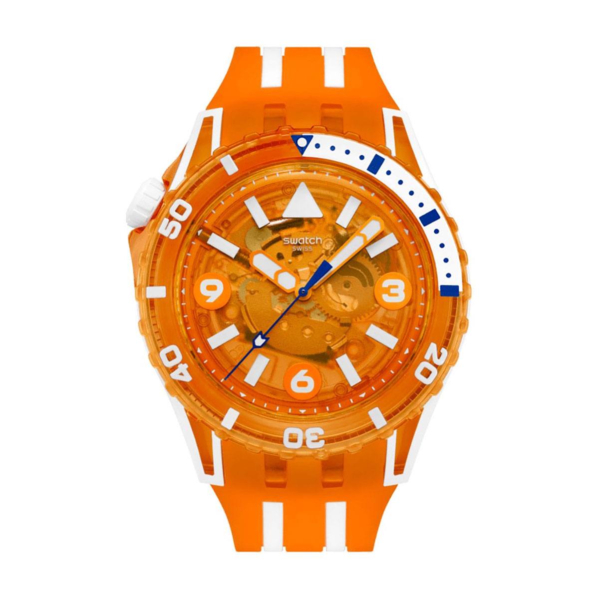 снимка на часовник Часовник Swatch Pacific Sea Nettle SSCU09O100