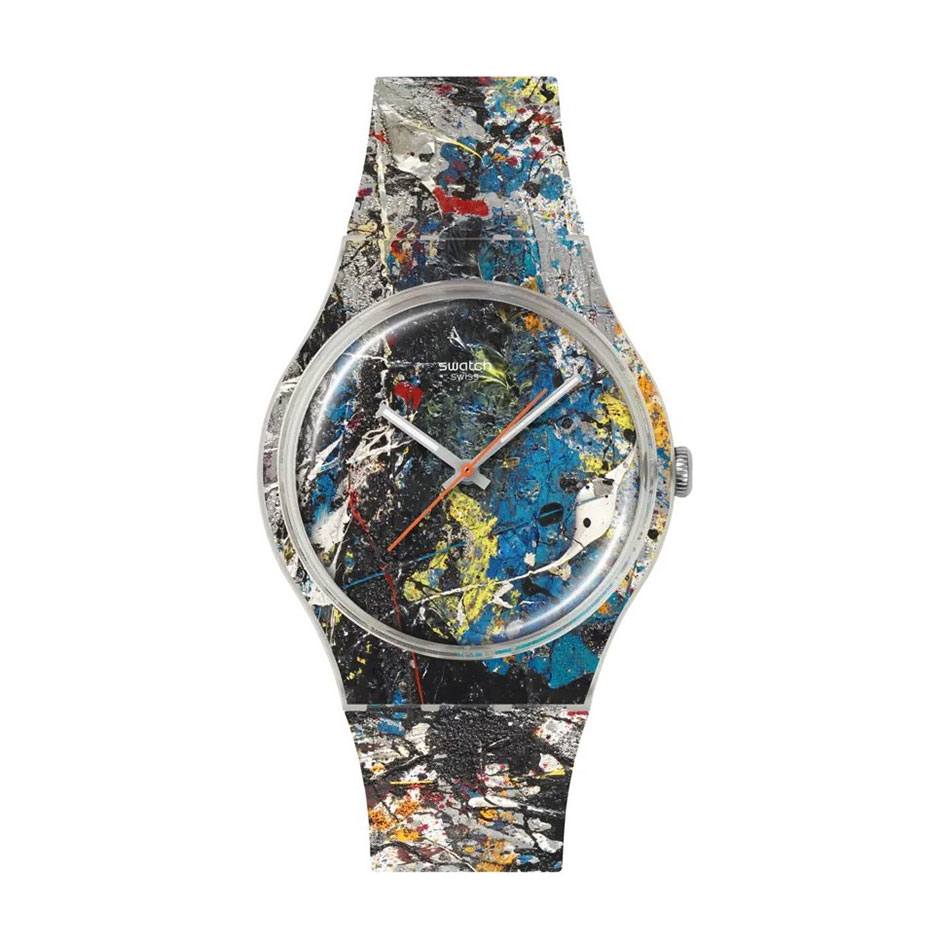 снимка на часовник Часовник Swatch Pollock's Alchemy SUOZ366