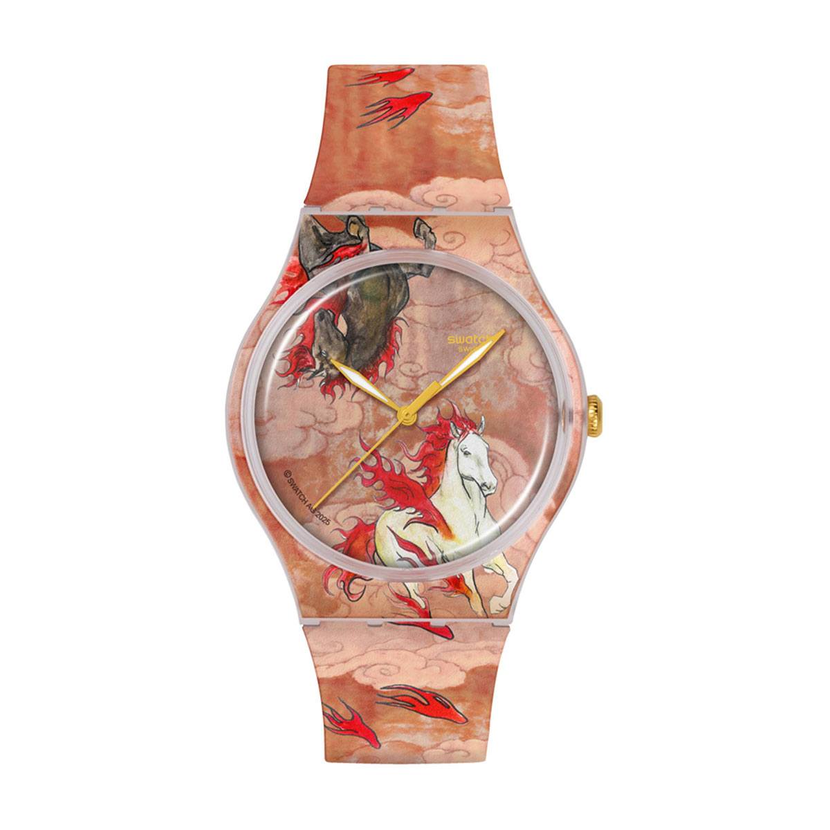 снимка на часовник Часовник Swatch Riding The Clouds SUOZ369