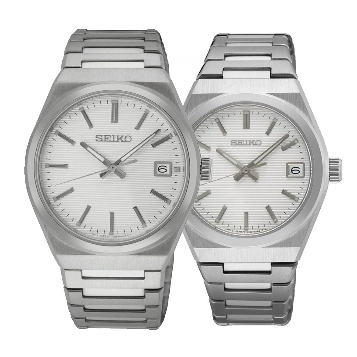 снимка на часовник Комплект часовници за двойки Seiko SUR553P1-SUR573P1