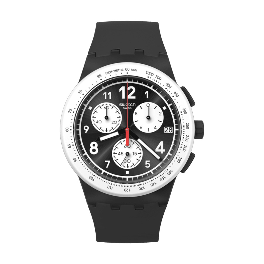 снимка на часовник Часовник Swatch Nothing Basic About Green SUSB420