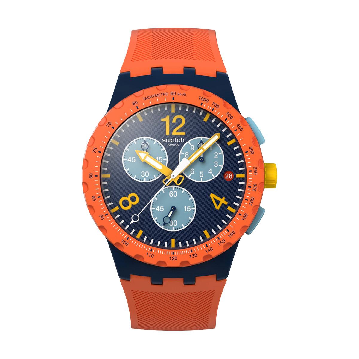 снимка на часовник Часовник Swatch Camo Flash SUSI400