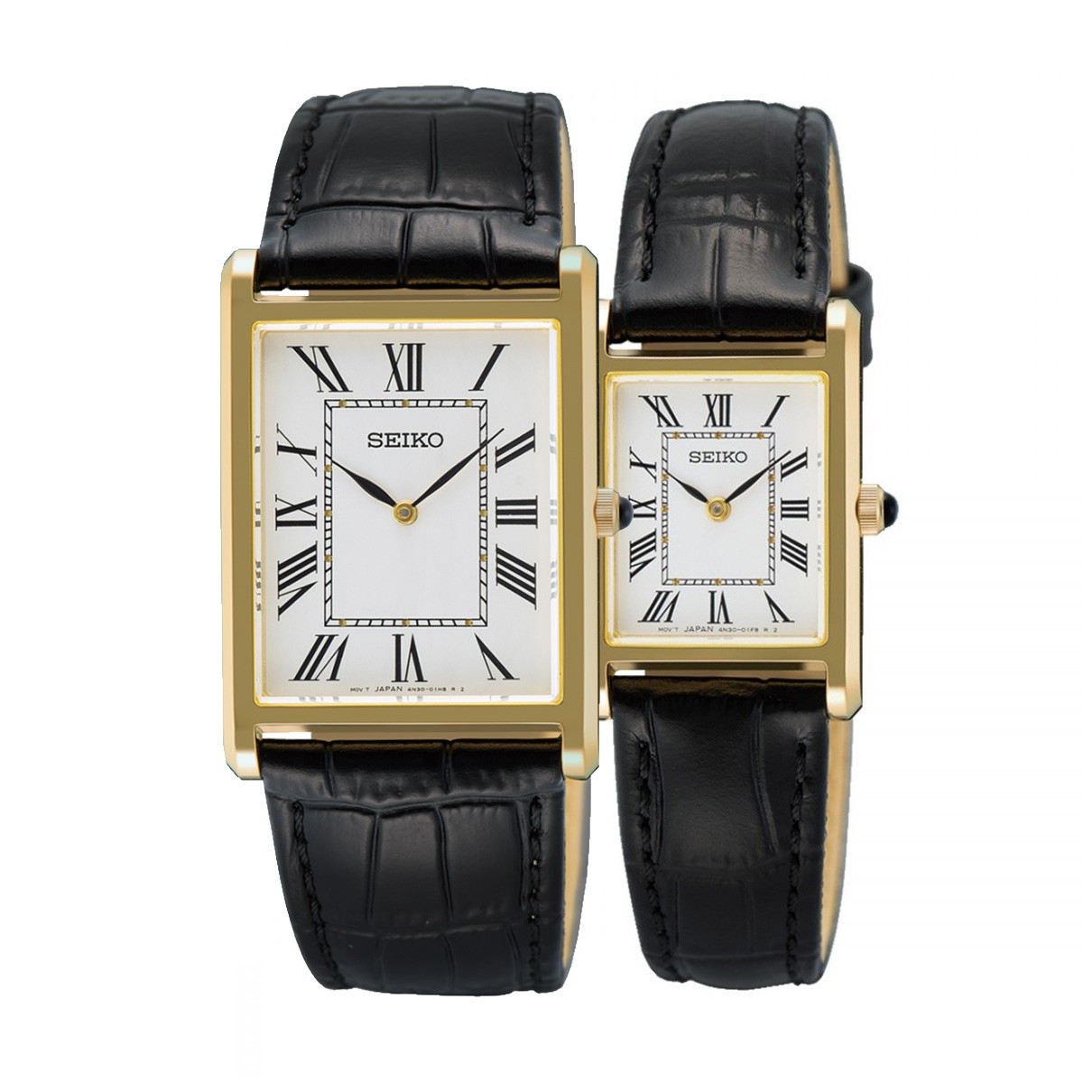 снимка на часовник Комплект часовници за двойки Seiko SWR104P1-SWR108P1