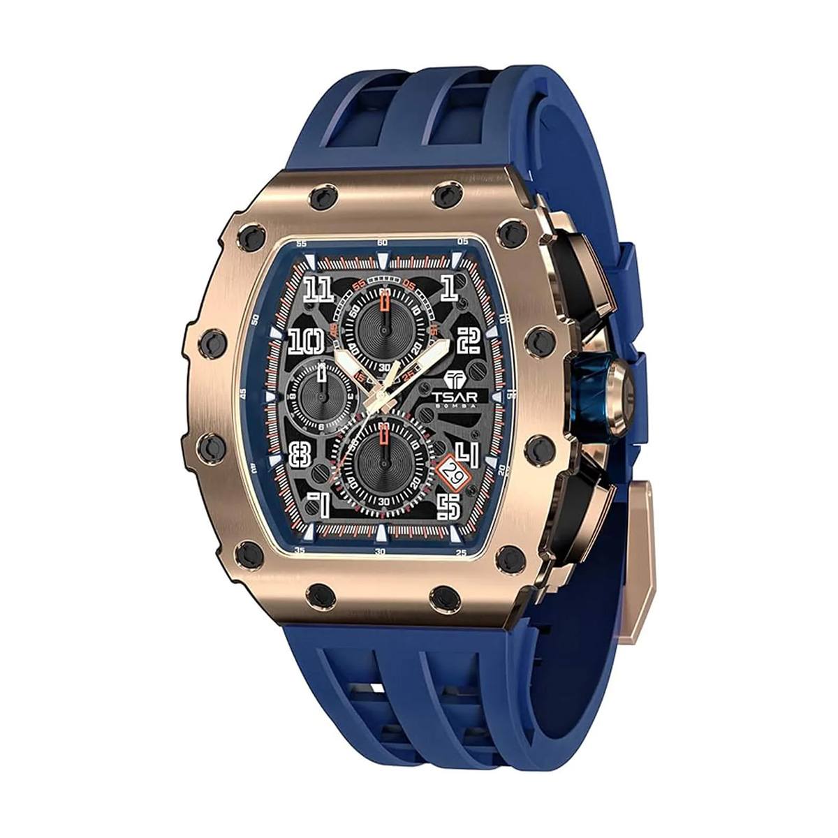 снимка на часовник Часовник Tsar Bomba Royal Midnight Edition TB8204QGBK