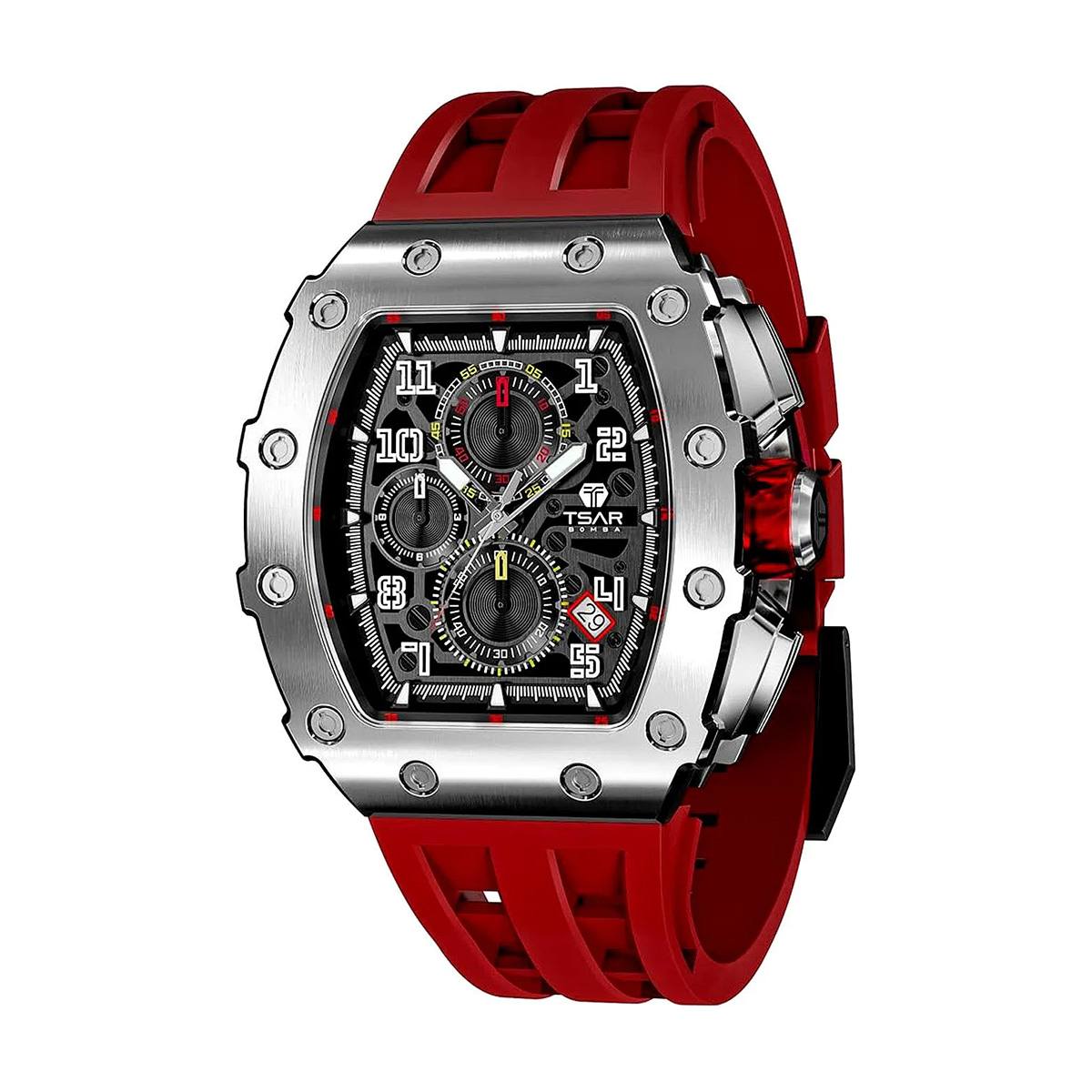 снимка на часовник Часовник Tsar Bomba Red Inferno Limited TB8204QRS
