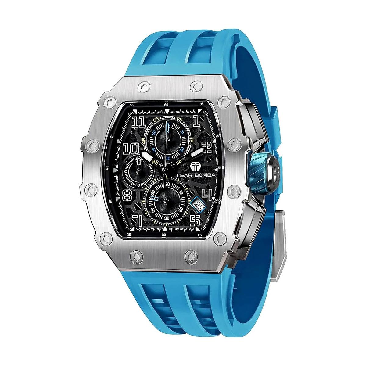 снимка на часовник Часовник Tsar Bomba Ultra Blue Unique Edition TB8204SB
