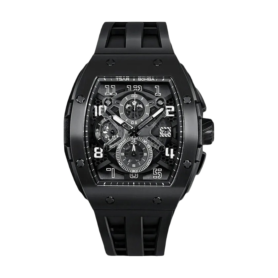 снимка на часовник Часовник Tsar Bomba Black Majesty Edition TB8211BB