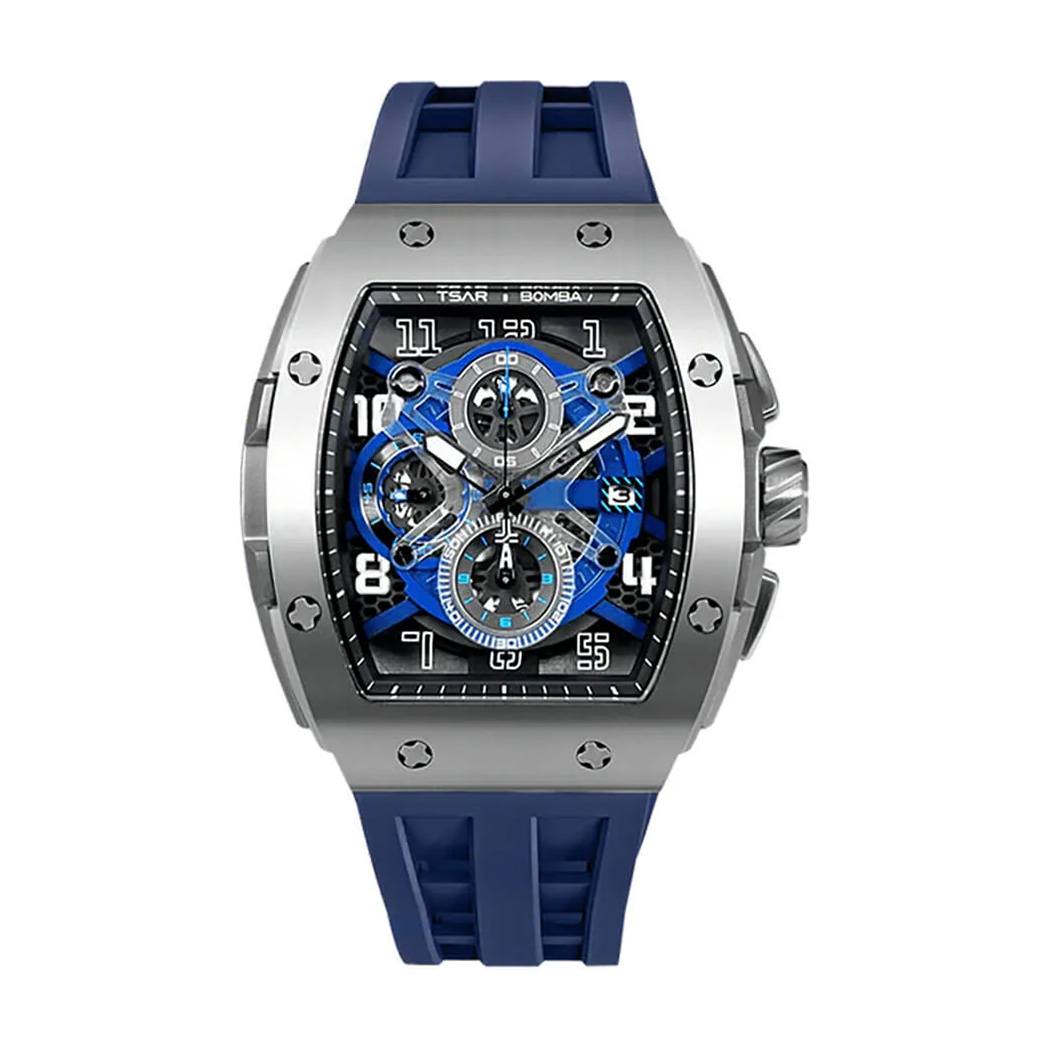 снимка на часовник Часовник Tsar Bomba Blue Majesty Edition TB8211BS