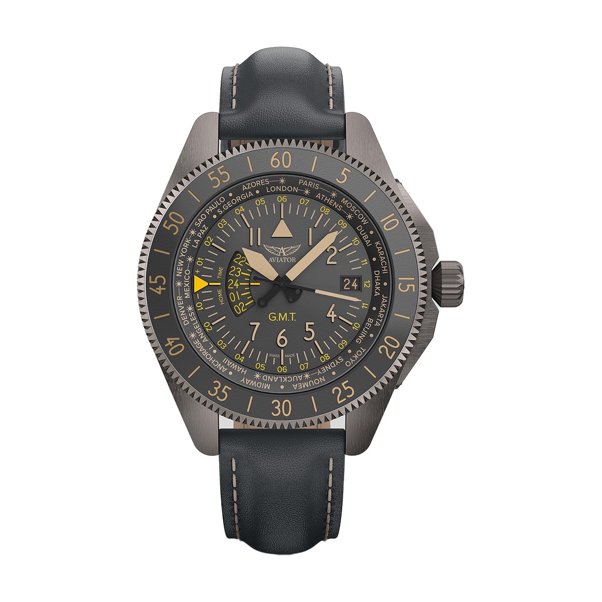 снимка на часовник Часовник Aviator Airacobra V.1.37.7.305.4