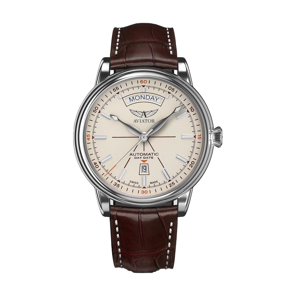 снимка на часовник Часовник Aviator Douglas Day-Date V.3.20.0.141.4