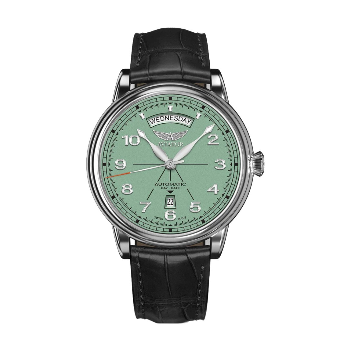 снимка на часовник Часовник Aviator Douglas Day-Date V.3.44.0.403.4