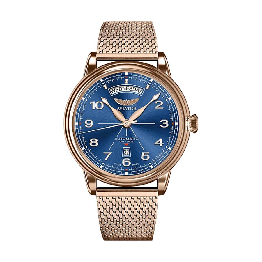 снимка на часовник Часовник Aviator Douglas Day-Date V.3.44.2.402.5