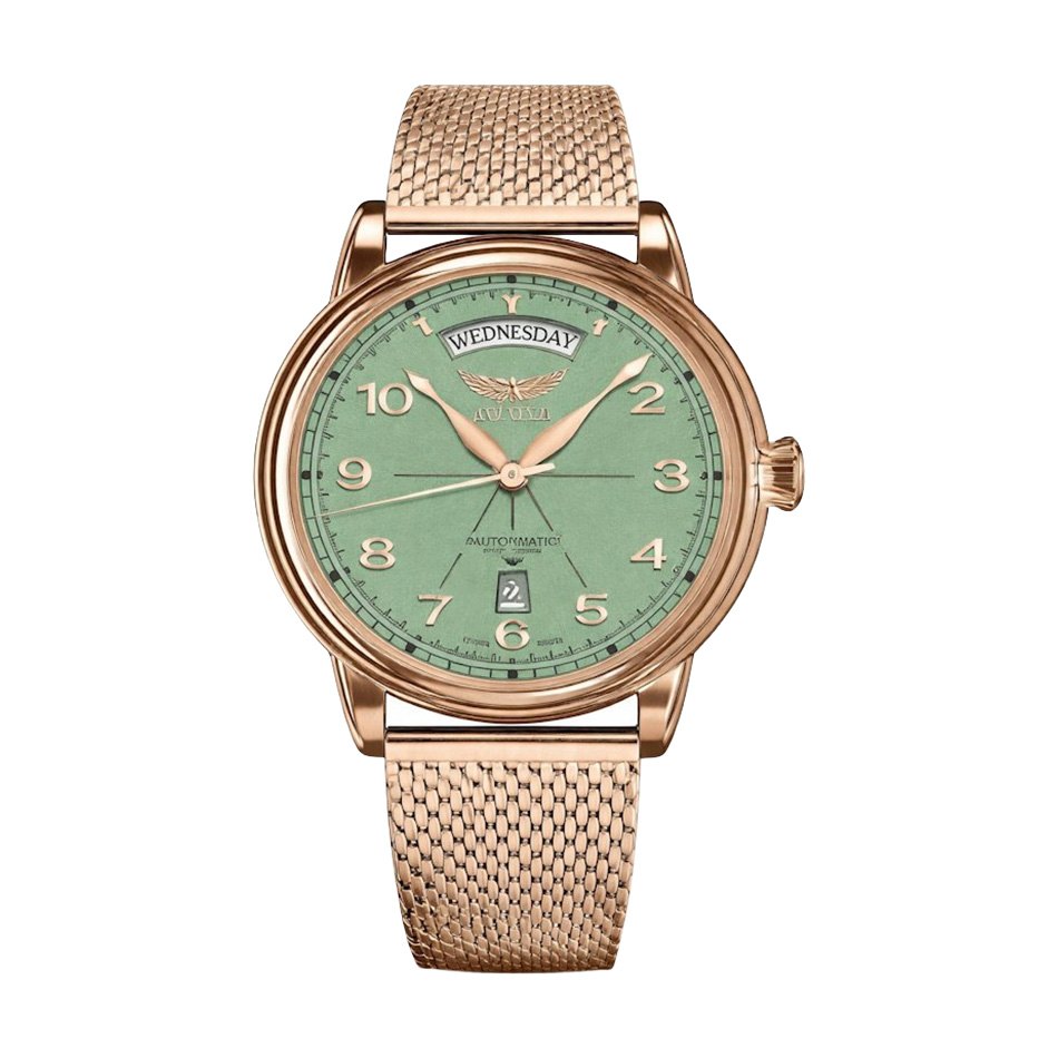 снимка на часовник Часовник Aviator Douglas Day-Date V.3.44.2.404.5