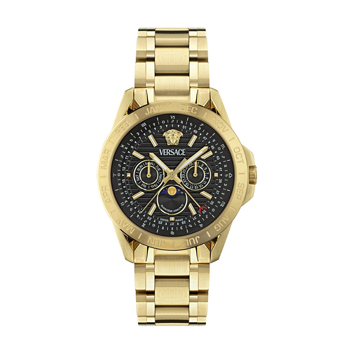 снимка на часовник Часовник Versace V-Galaxy Moonphase VE0K00425