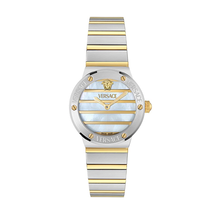 снимка на часовник Часовник Versace Greca Logo Pearl VE0S00325