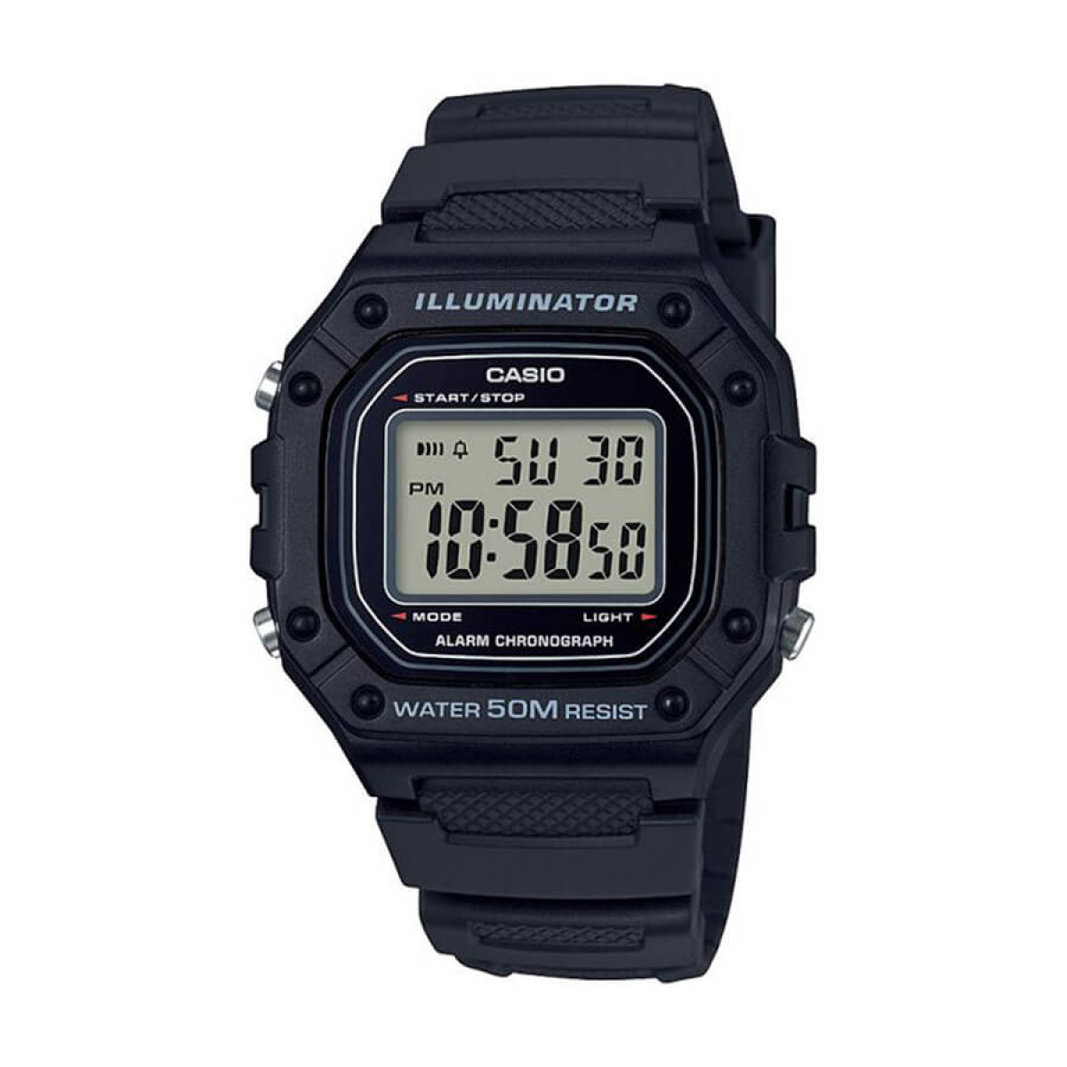 снимка на часовник Часовник Casio W-218H-1AVEF