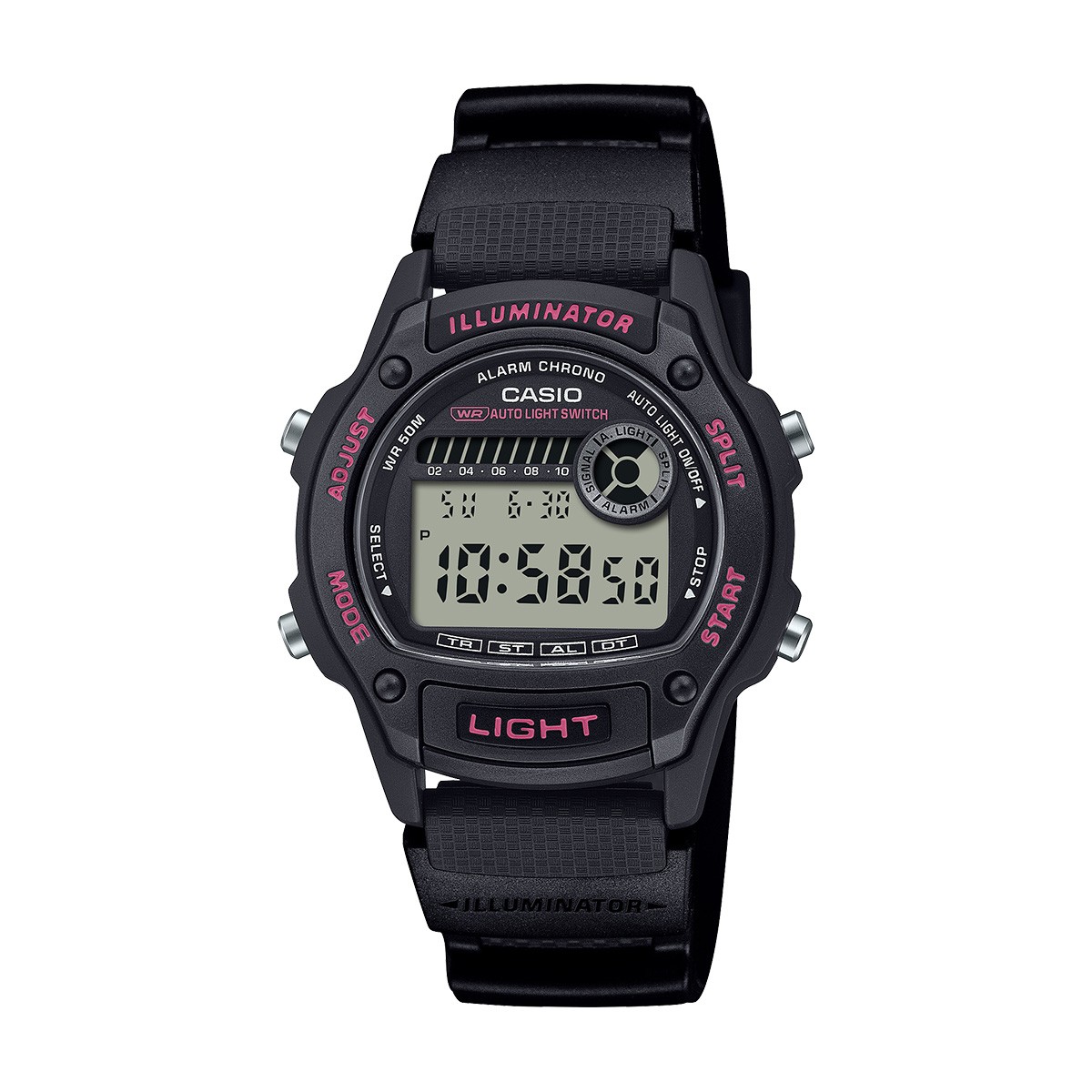 снимка на часовник Часовник Casio W-220H-1A2VEF