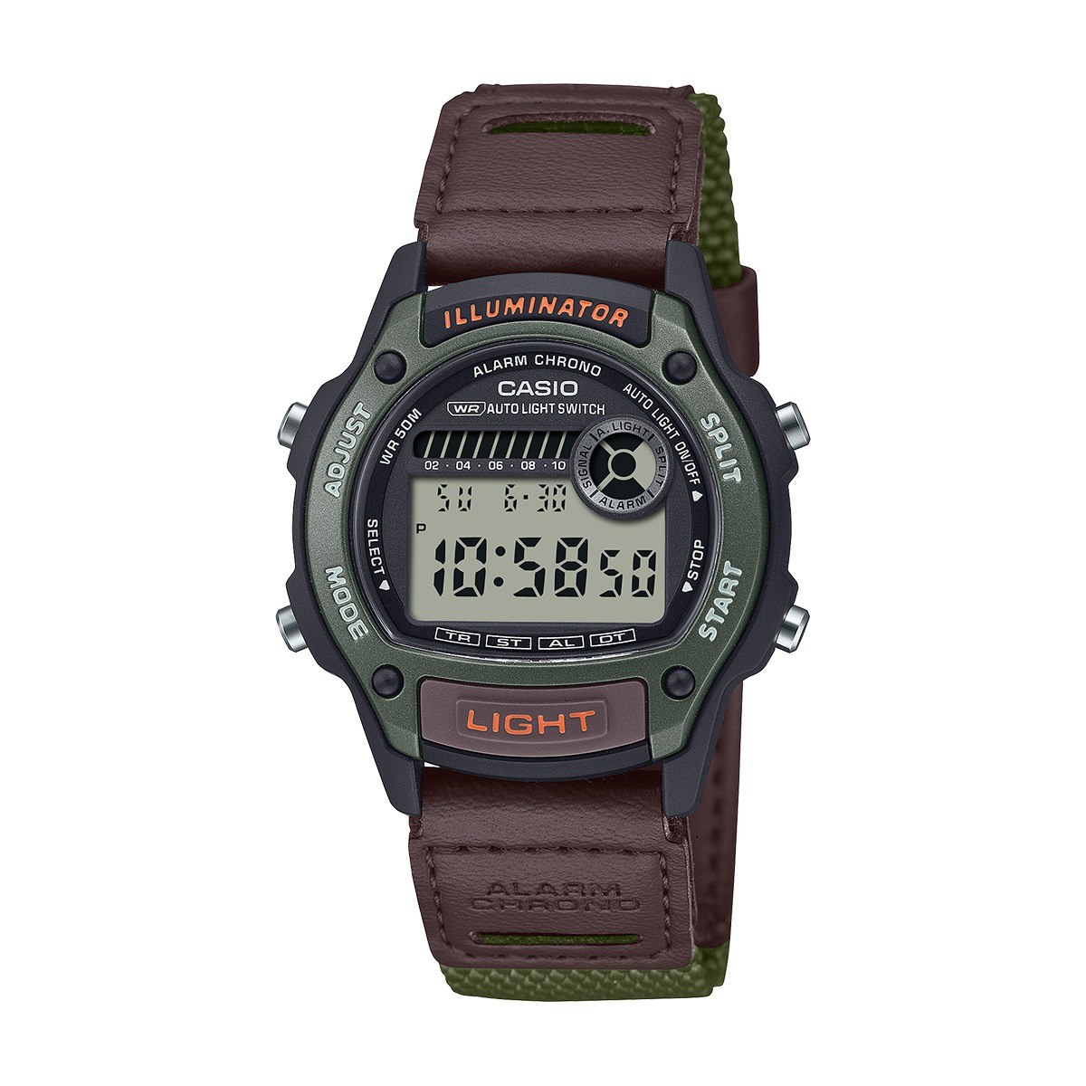 снимка на часовник Часовник Casio W-220HF-3AVEF