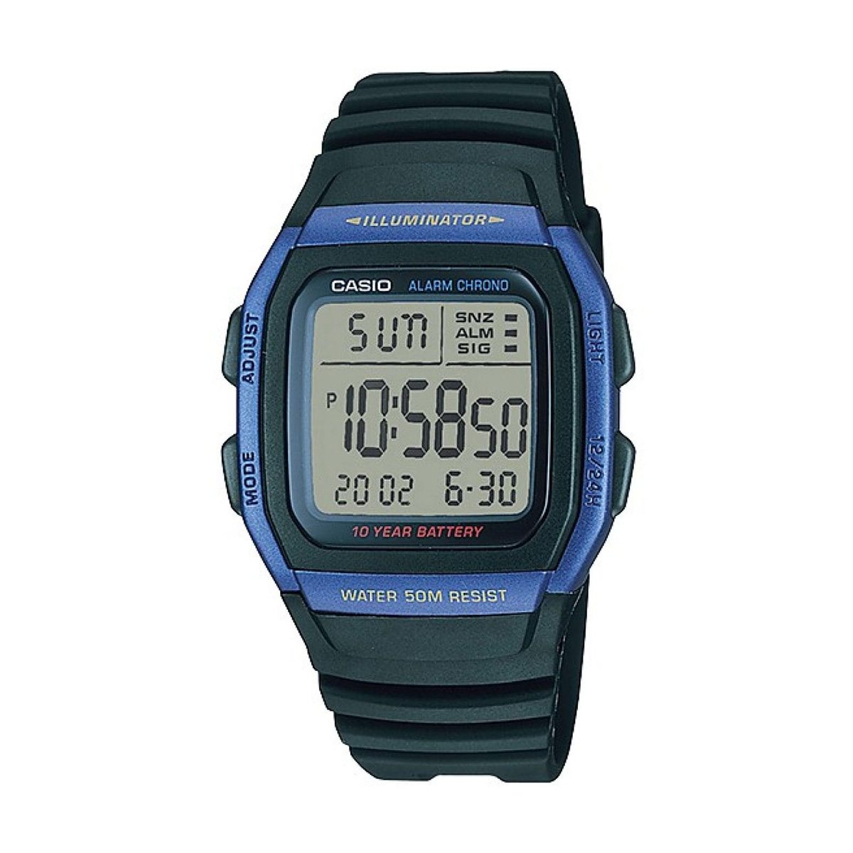 снимка на часовник Часовник Casio W-96H-2AV