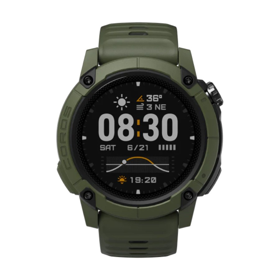 снимка на часовник Смарт часовник Coros Nomad 48 мм Mineral Green WNOM-GRN
