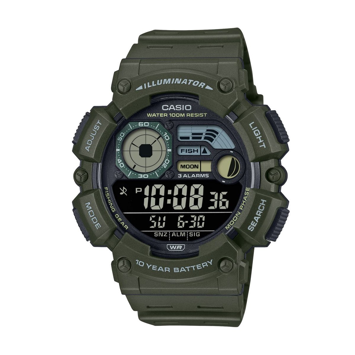 снимка на часовник Часовник Casio WS-1500H-3BVEF