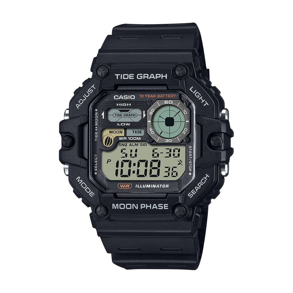 снимка на часовник Часовник Casio WS-1700H-1AVEF