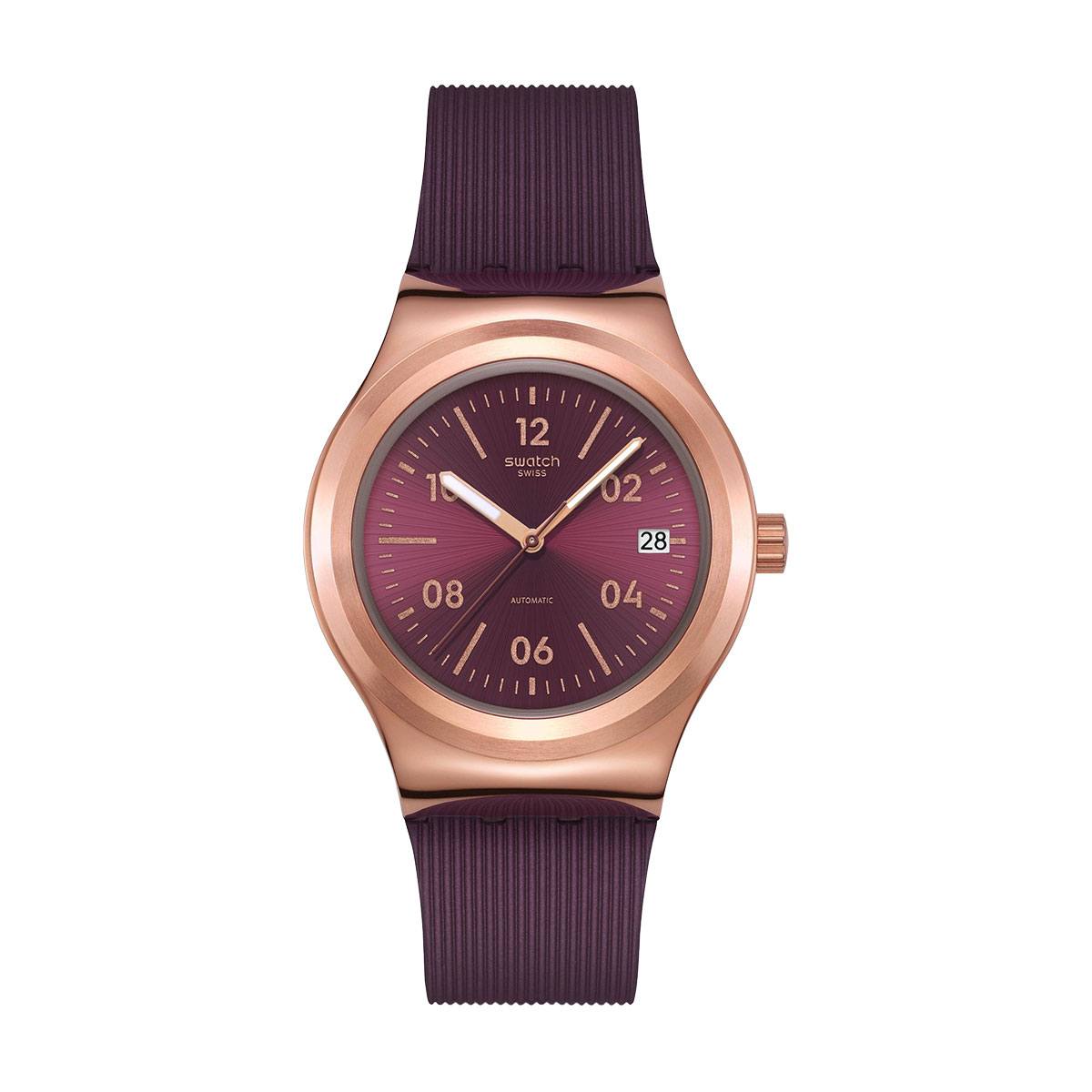 снимка на часовник Часовник Swatch Burgundy Story YIG401