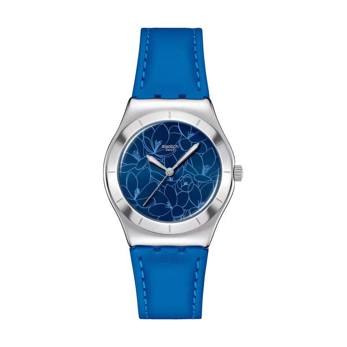 снимка на часовник Часовник Swatch Blue Petal Promise YLS235
