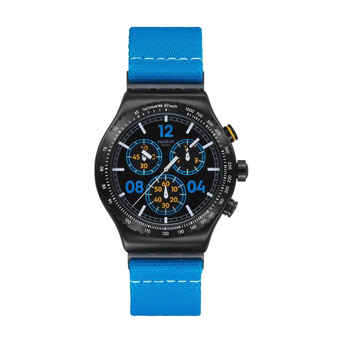 снимка на часовник Часовник Swatch Moments In Blue YVB100