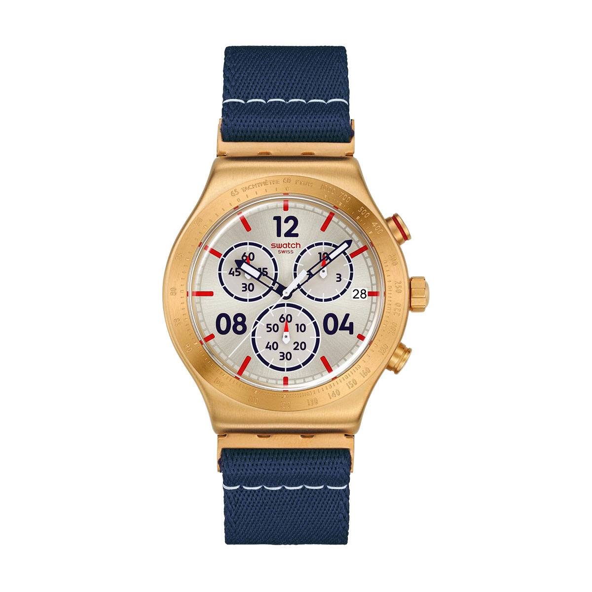 снимка на часовник Часовник Swatch Captain's Dream YVG419