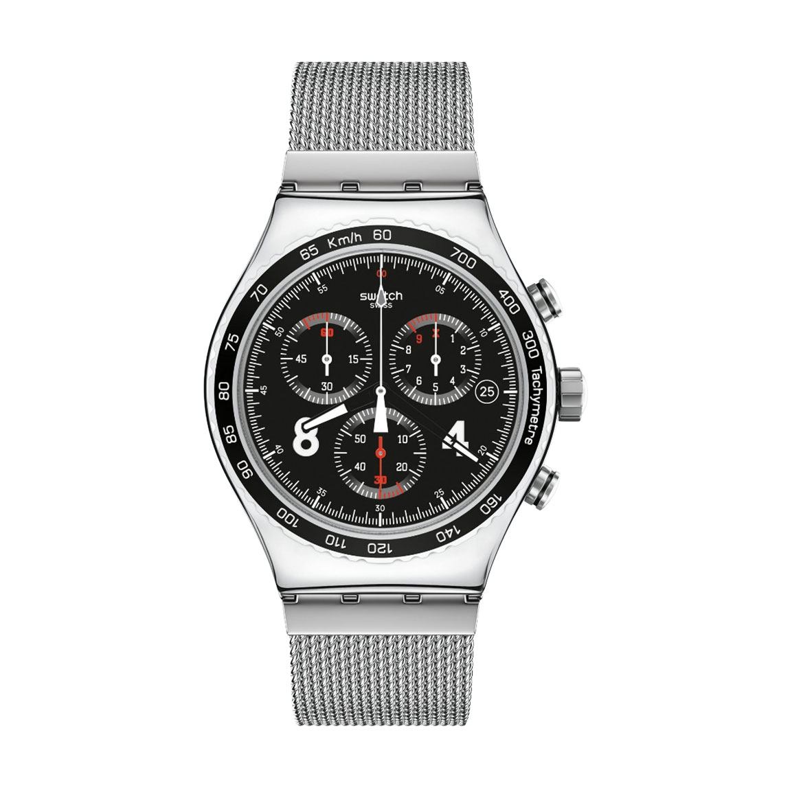 снимка на часовник Часовник Swatch Blackie YVS401GB