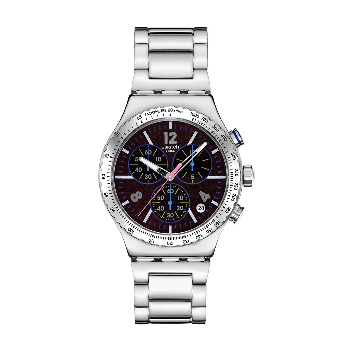 снимка на часовник Часовник Swatch Purple Glow YVS533G