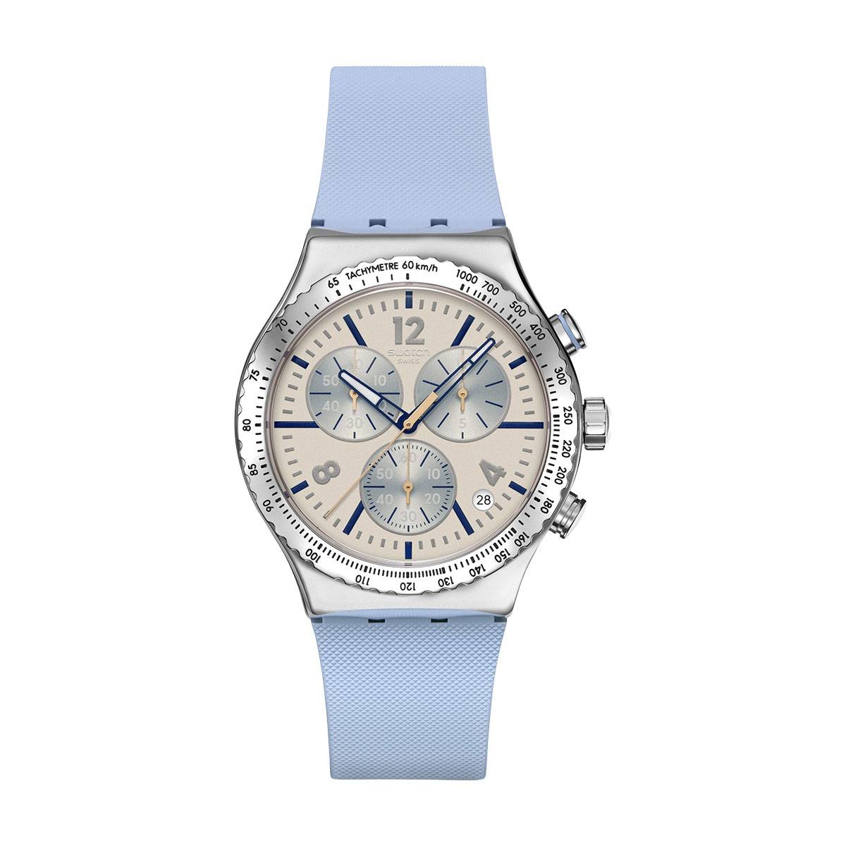 снимка на часовник Часовник Swatch Bluenshift Glow YVS536