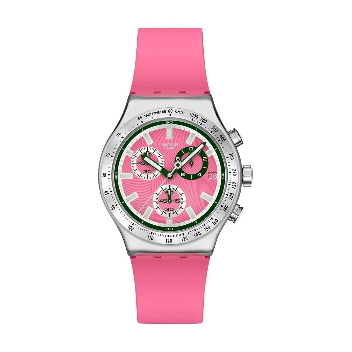 снимка на часовник Часовник Swatch Berry Reflective YVS538