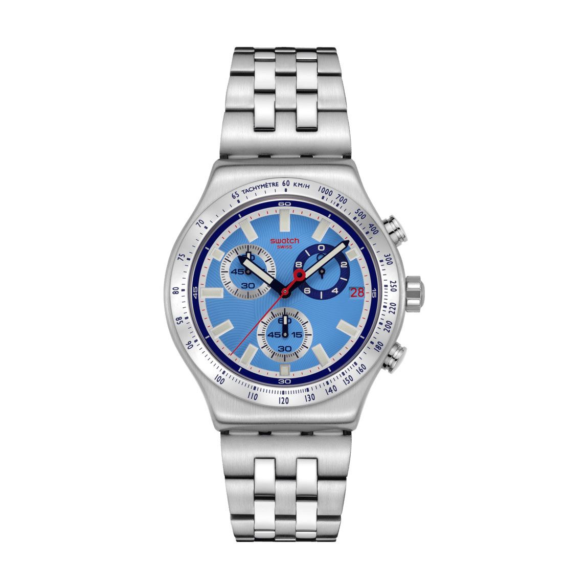 снимка на часовник Часовник Swatch Midday In The Mirror YVS541G